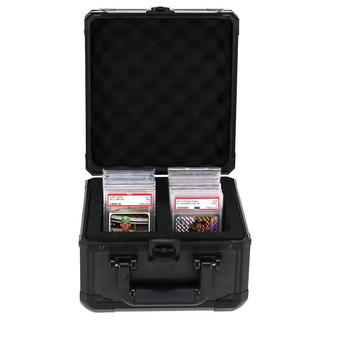 Graded Cards Locking / Latching Card Case - 2 Row Carrying Case BCW ...
